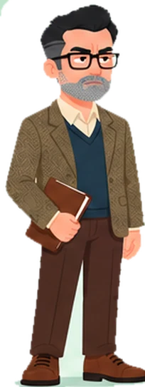 Ilustración del profesor Antoine